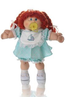 cabbage patch red fuzzy
